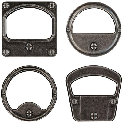 Tim Holtz Idea-Ology 2"x2" Metal Gauge Frames (4 pack)