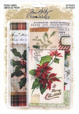 Tim Holtz Idea-ology - Christmas Pocket Cards