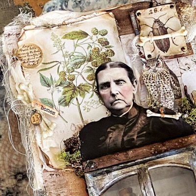 Tim Holtz Idea-ology Halloween - Boneyard (12 pack)