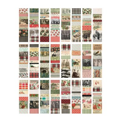 Tim Holtz Idea-ology - Large Collage Strips Christmas