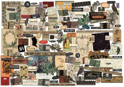 Tim Holtz Idea-ology - Halloween Ephemera Pack