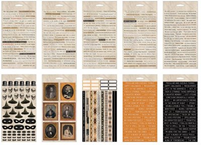 Tim Holtz Idea-ology - Halloween Sticker Book