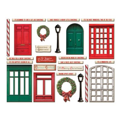 Tim Holtz Idea-Ology - Christmas Baseboard Frames