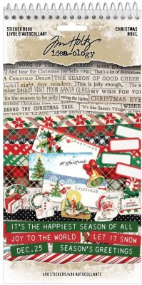 Tim Holtz Idea-ology - Christmas Sticker Book