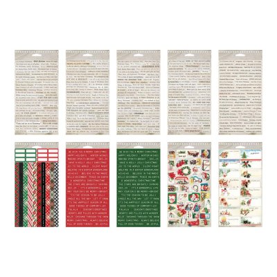 Tim Holtz Idea-ology - Christmas Sticker Book