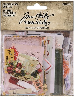 Tim Holtz Idea-ology Ephemera Snippets - Palette
