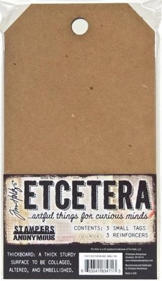 Tim Holtz Etcetera Small Tag Pack (3 pack)