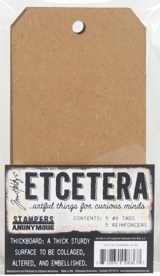 Tim Holtz #8 Tag Pack (5 pack)