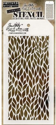 Tim Holtz Layered Stencil - Leafy