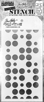 Tim Holtz Layered Stencil - Spots