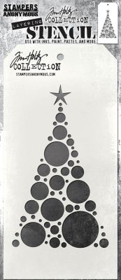 Tim Holtz Layered Stencil - Modern Tree