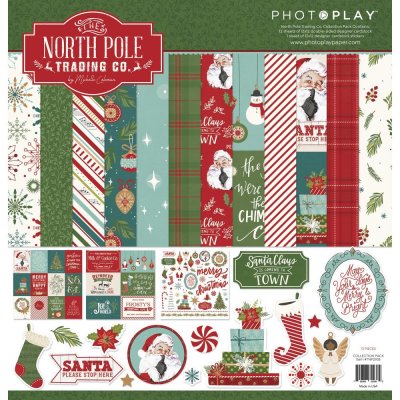 PhotoPlay 12"x12" Collection Pack - The North Pole Trading Co. (13 sheets)