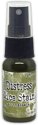 Tim Holtz Distress Mica Stain - Holly Branch (29 ml)