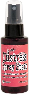 Tim Holtz Distress Spray Stain - Abandoned Coral