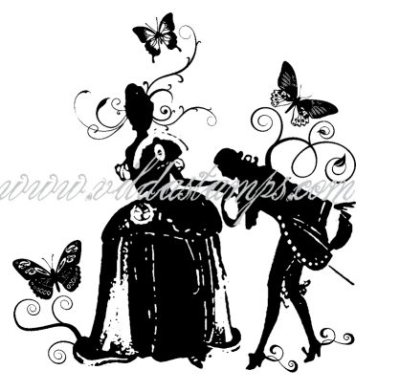 Vilda Stamps - Victorianskt collage