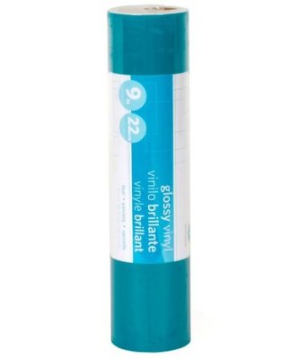 Silhouette Glossy Permanent Vinyl 9" - Teal