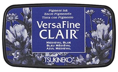 VersaFine Clair Ink Pad - Medieval Blue