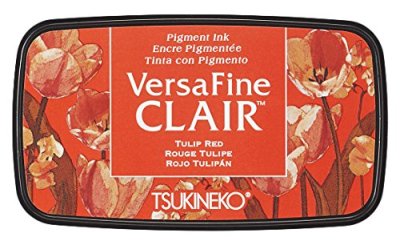 VersaFine Clair Ink Pad - Tulip Red