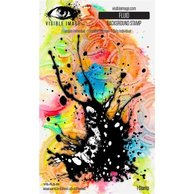 Visible Image 4”x6” Stamp Set - Fluid Background
