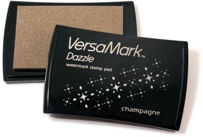 Tsukineko VersaMark Dazzle Watermark Stamp Pad - Champagne