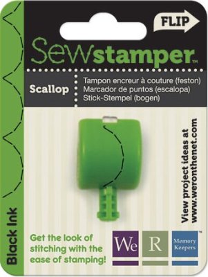 We R Memory Keepers Sew Stamper - SCALLOP Head