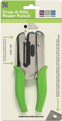We R Memory Keepers Crop-A-Dile Power Punch Tool (0.25 inch Hole)