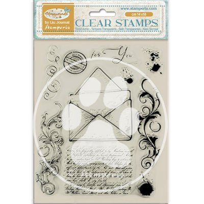 Stamperia Clear Stamps - Masquerade Letter