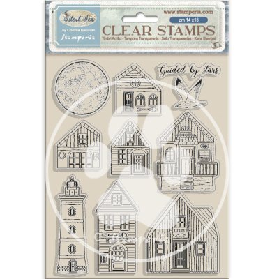 Stamperia Clear Stamps - Silent Sea Landscape