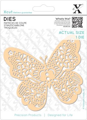 Docrafts Xcut Dies - Ornate Butterfly (1 die)