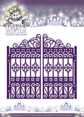 Yvonne Creations Dies - Magical Winter Gate