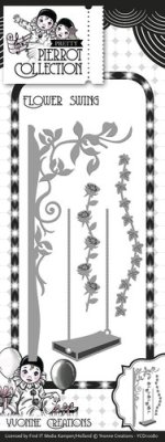 Yvonne Creations Dies - Pretty Pierrot Flower Swing