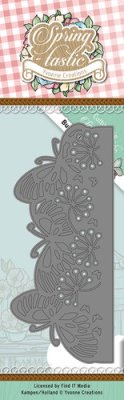 Yvonne Creations Dies - Spring-tastic Butterfly Border