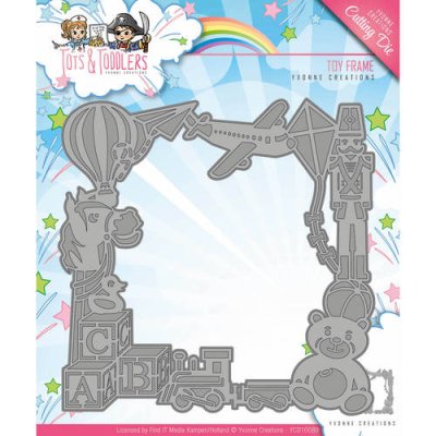 Yvonne Creations Dies - Tots and Toddlers Toy Frame