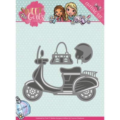 Yvonne Creations Dies - Sweet Girls Scooter