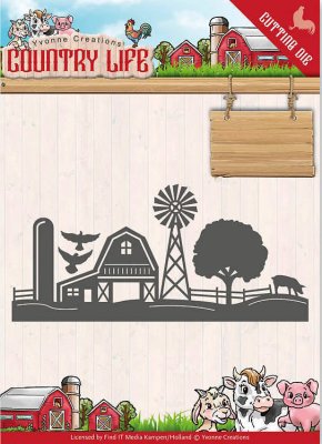 Yvonne Creations Dies - Country Life Farm Border