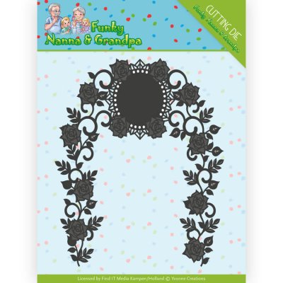 Yvonne Creations Dies - Funky Nanna's Floral Arch