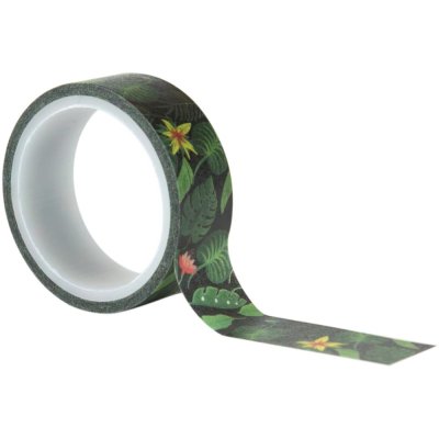 Echo Park Decorative Tape - Animal Safari Jungle Palms