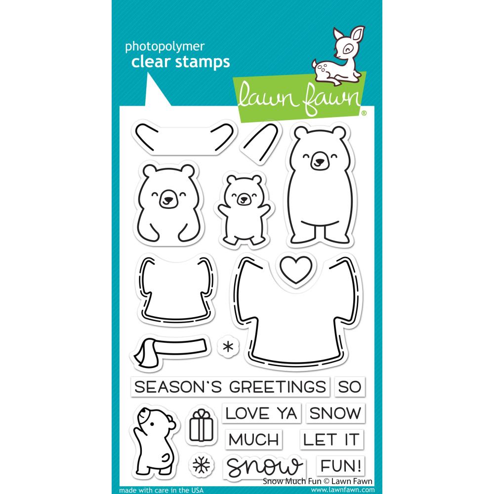 Lawn Fawn - Clear Stamp - Spring Basket