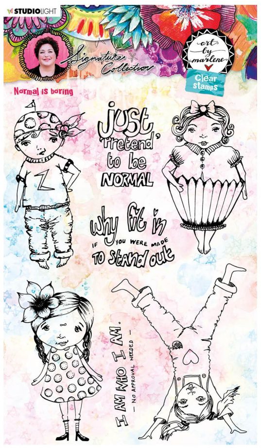 Studio Light Clear Stamps Art By Marlene 5.0 nr.52 STAMPBM52