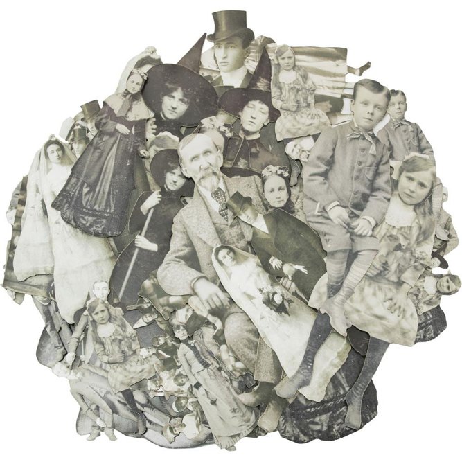 Tim Holtz IdeaOlogy Paper Dolls DieCuts Ancestors (48 pack)
